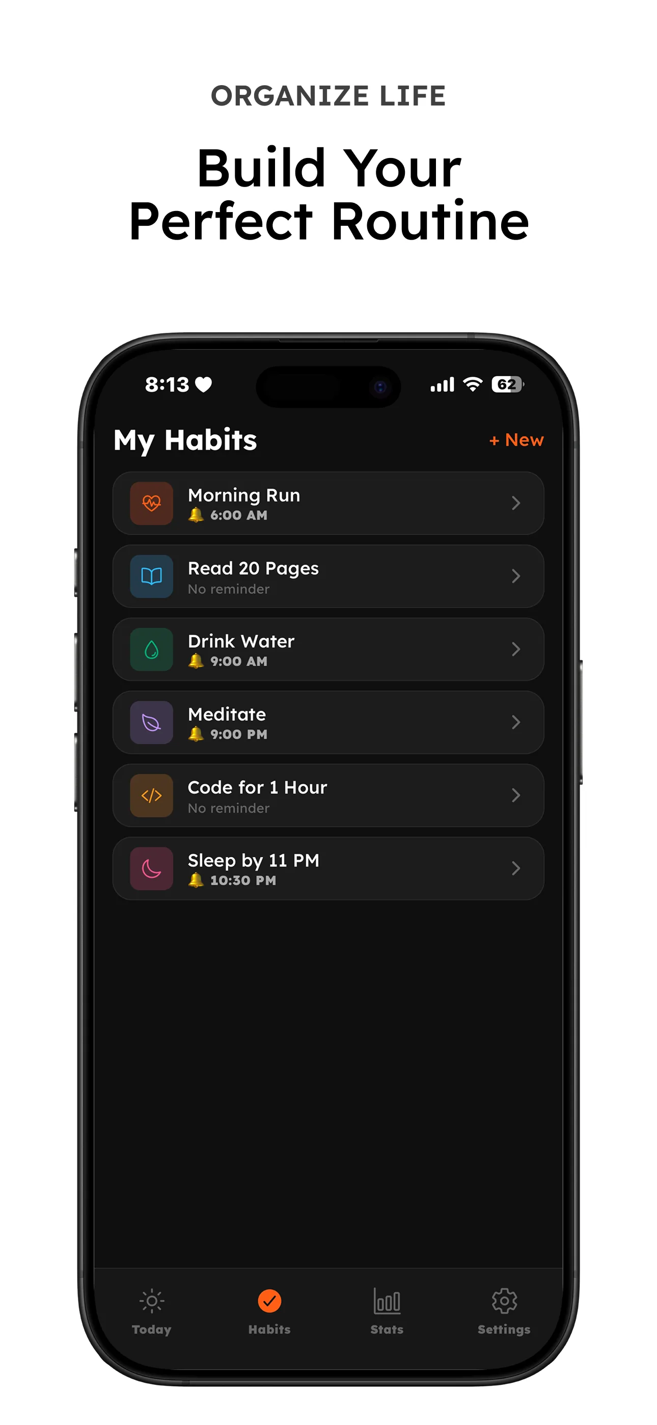 StreakMate additional interface