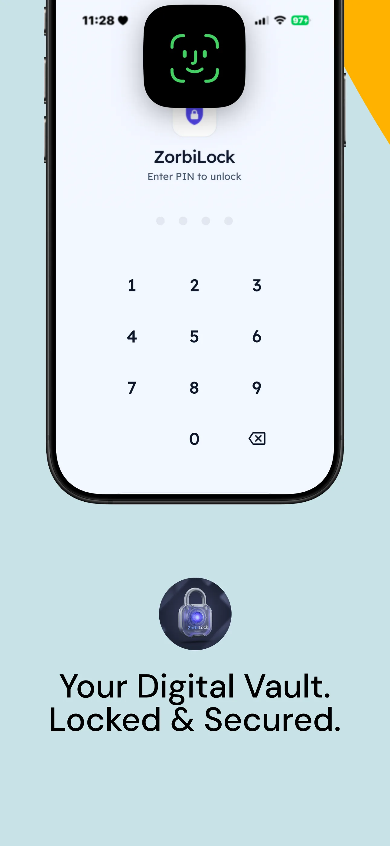 ZorbiLock main interface