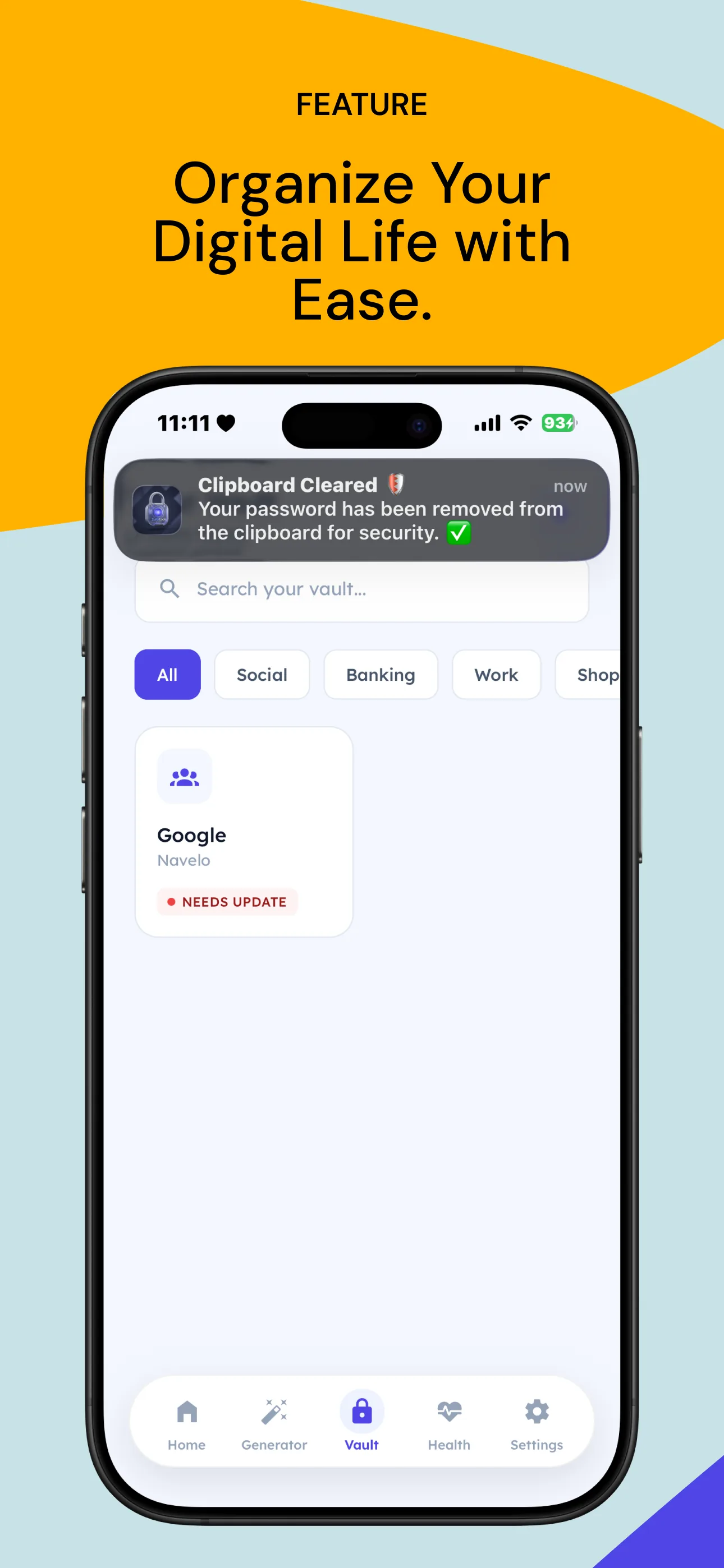 ZorbiLock interface screen 4