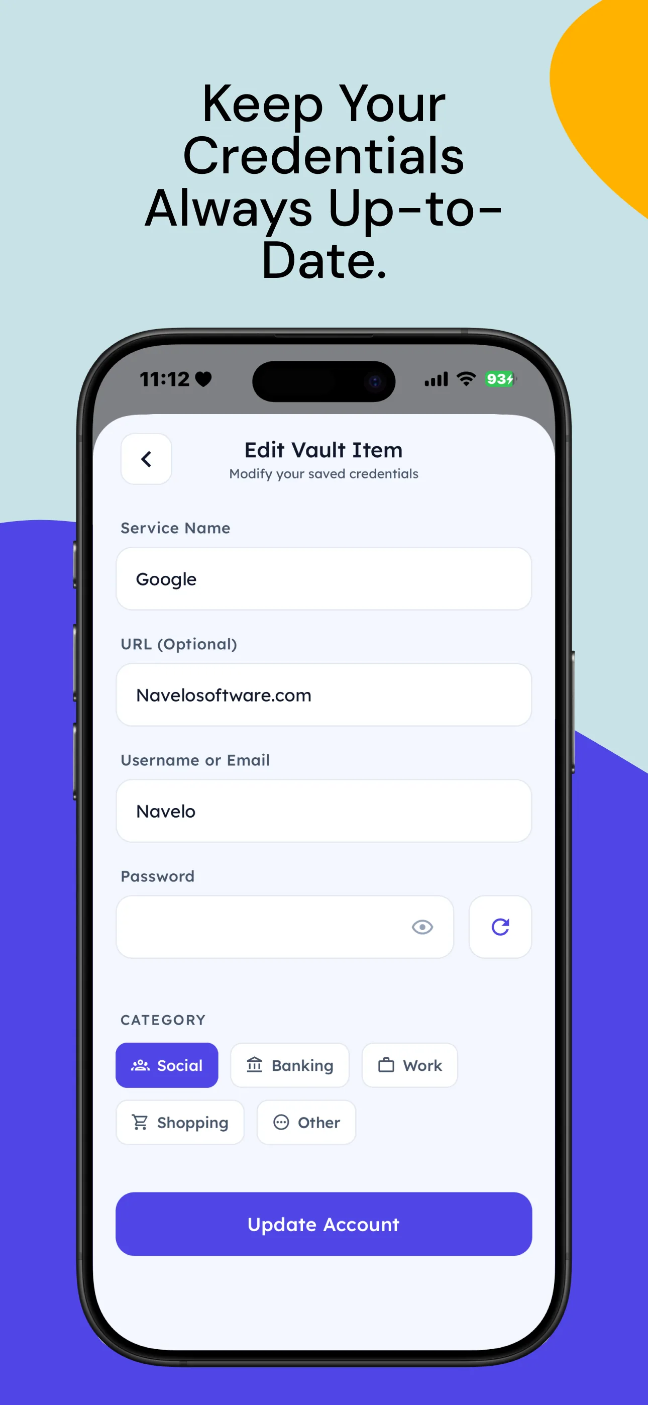 ZorbiLock mobile app screenshot: screen 7